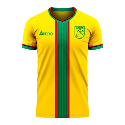 Sao Tome and Principe 2020-2021 Home Concept Football Kit (Libero)_0