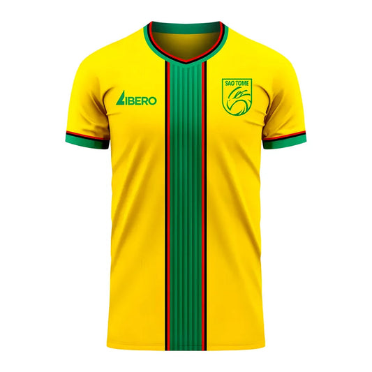 Sao Tome and Principe 2020-2021 Home Concept Football Kit (Libero)_0