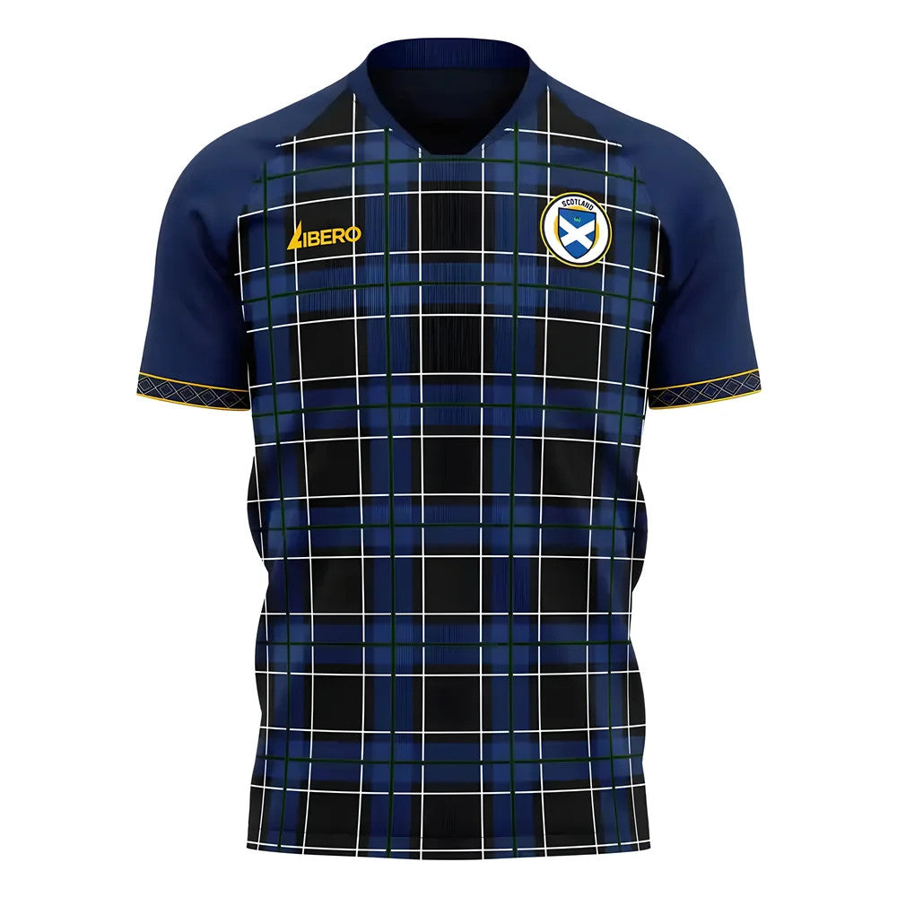 Scotland 2025-2026 Home Concept Football Kit (Libero) - Little Boys_0