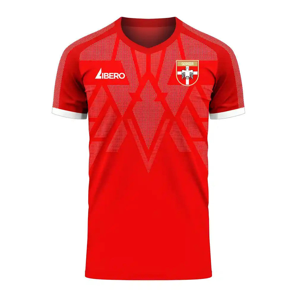 Serbia 2025-2026 Home Concept Football Kit (Libero)_0
