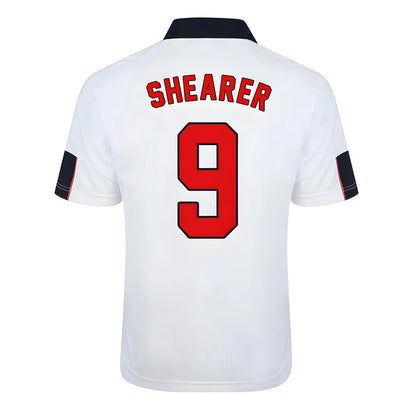 Score Draw England World Cup 1998 Home Shirt (Shearer 9)_0