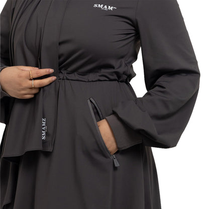 SMAMZ Modest Gymwear Top Grey