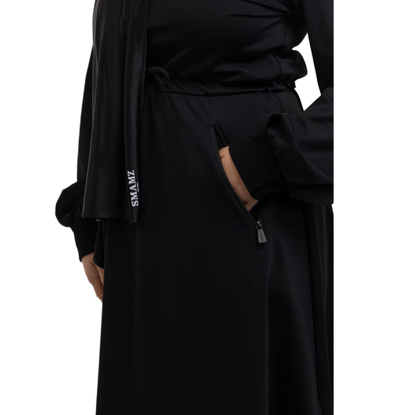 SMAMZ Modest Gymwear Top Black