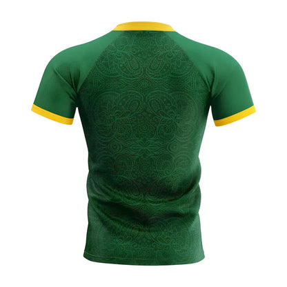  2025-2026 Springboks South Africa Home Rugby Concept Shirt Adult Short Sleeve_1