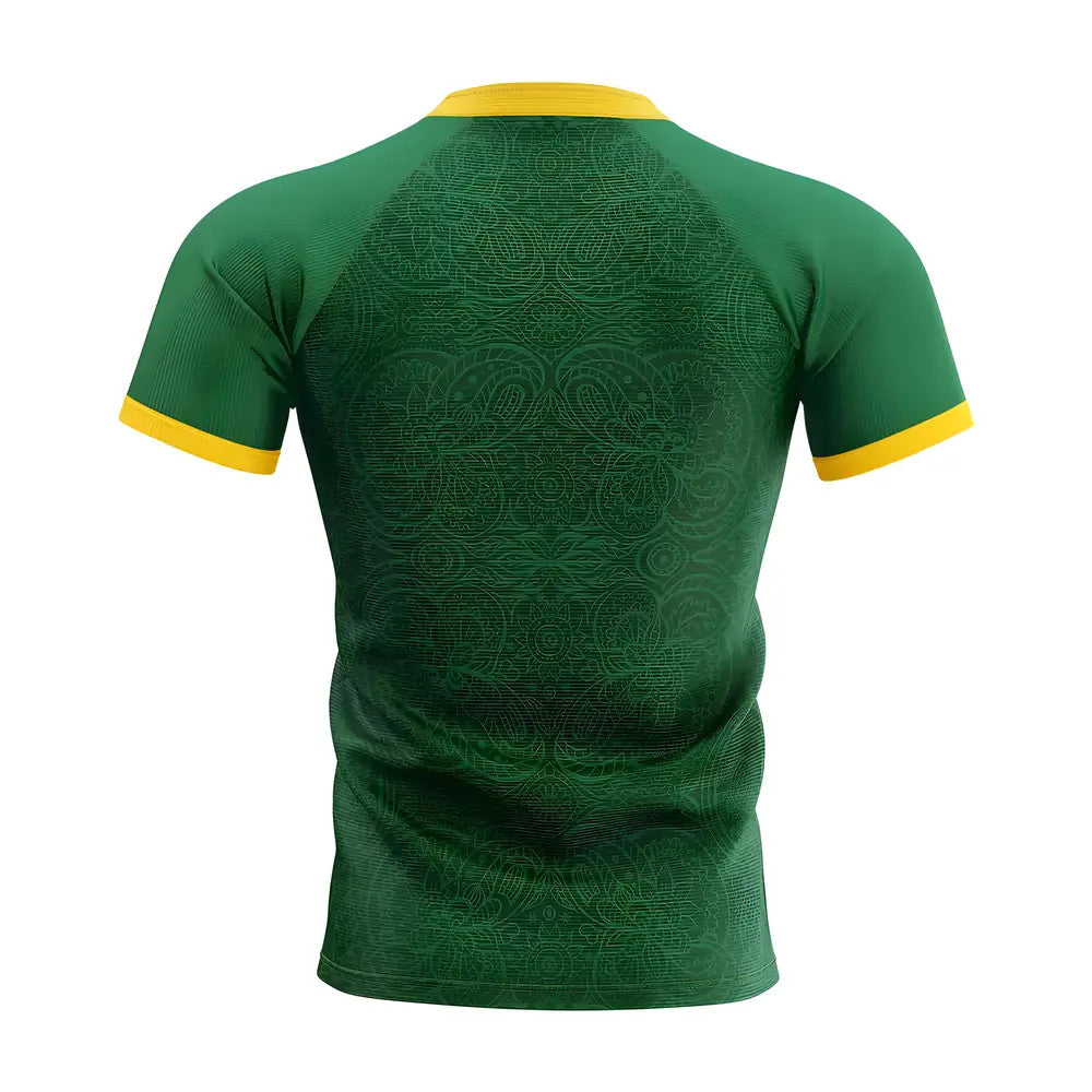  2025-2026 Springboks South Africa Home Rugby Shirt Womens_1