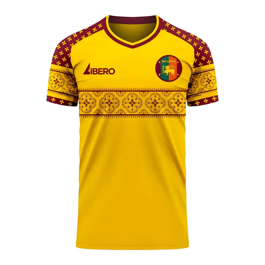 Sri Lanka 2025-2026 Home Concept Football Kit (Libero) - Adult Long Sleeve_0