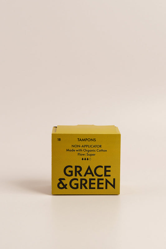 Organic Cotton Non-applicator Tampons