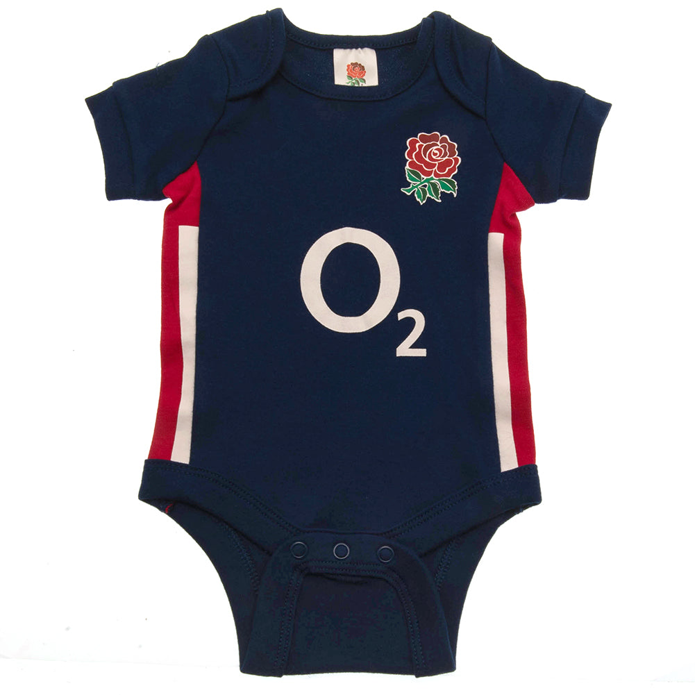England RFU 2 Pack Bodysuit 9-12 Mths RB_2