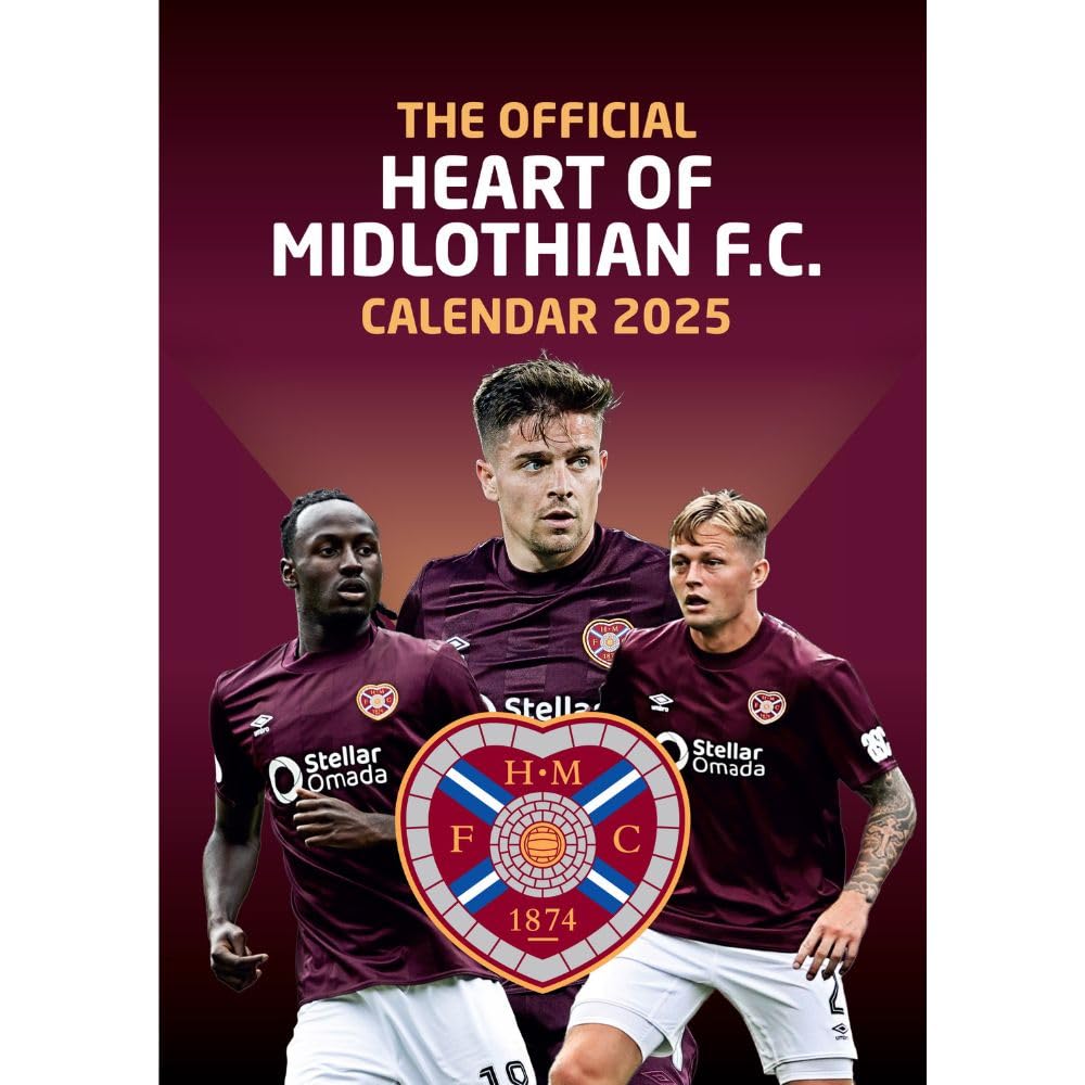 Hearts FC A3 Calendar 2025_0