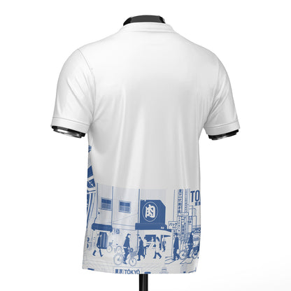 Japan Tokyo Heritage Football Jersey Blue (Wolvate) Adult Short Sleeve_1