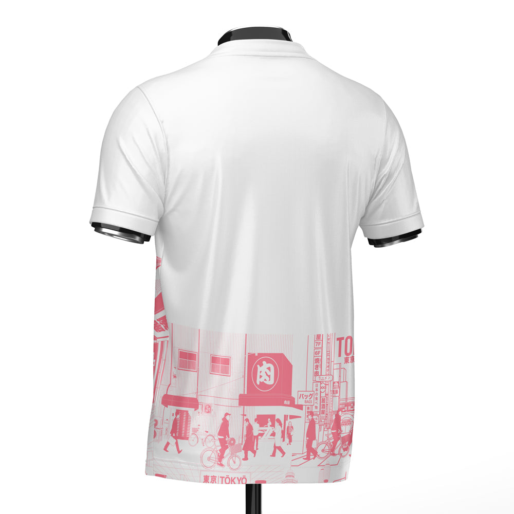 Japan Tokyo Heritage Football Jersey Red (Wolvate) Adult Short Sleeve_1