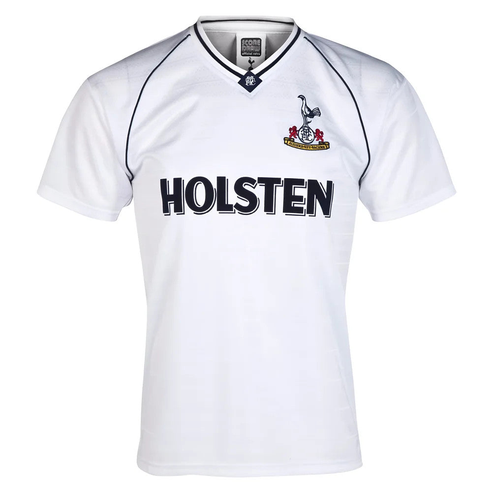 Score Draw Tottenham Hotspur 1991 Home Shirt_0