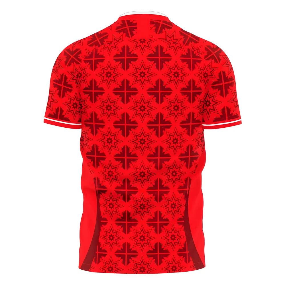  2025-2026 Turkey Euro Home Concept Shirt Adult Short Sleeve_1