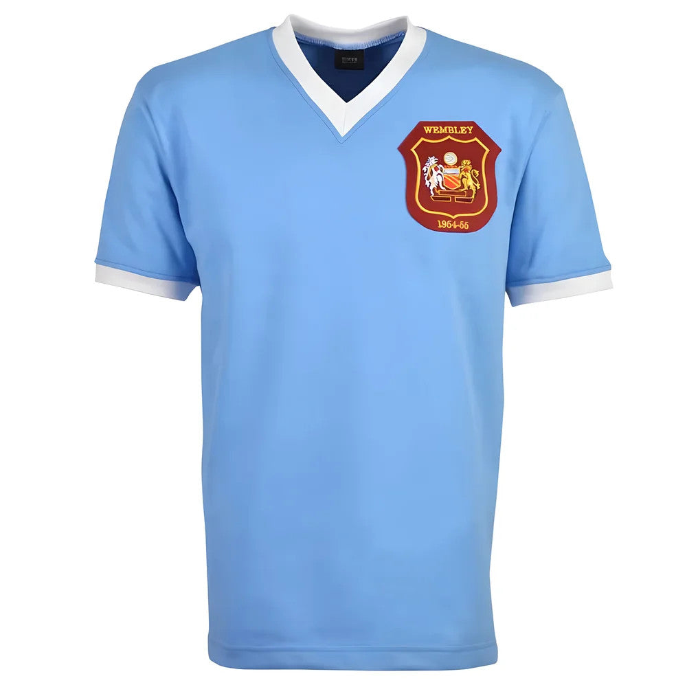 Manchester City 1954-1955 Retro Football Shirt_1