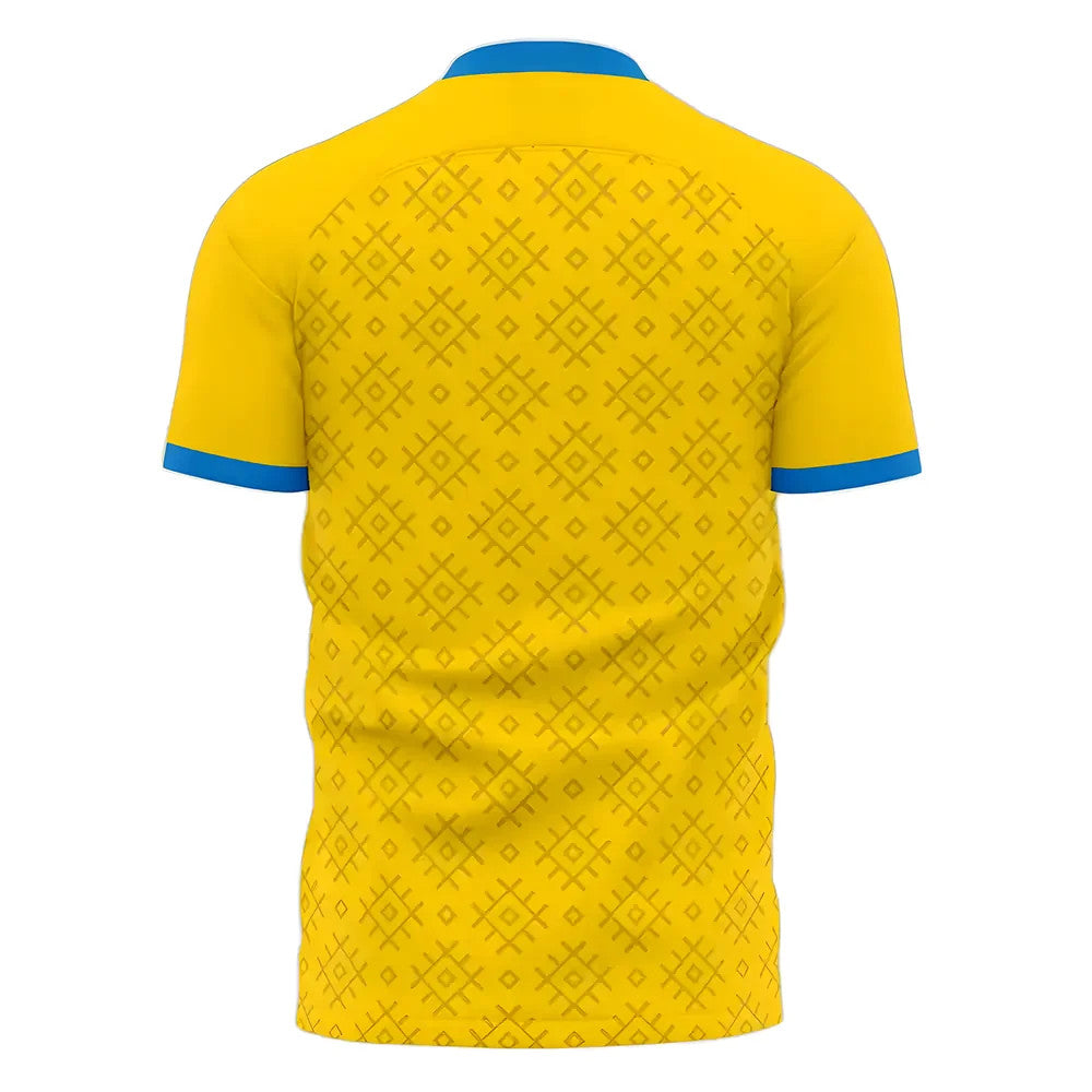 Ukraine 2025-2026 Home Concept Football Kit (Libero) - Little Boys_1
