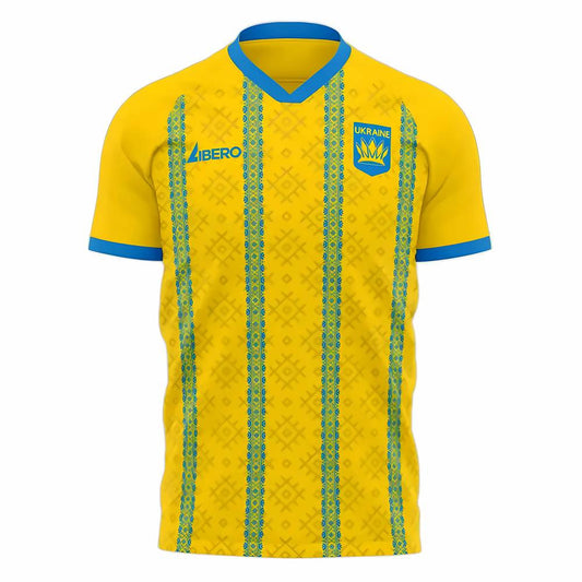 Ukraine 2025-2026 Home Concept Football Kit (Libero) - Adult Long Sleeve_0