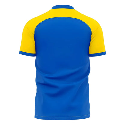 Ukraine Stop War Concept Football Kit (Libero) - Blue (SHEVCHENKO 7)_4