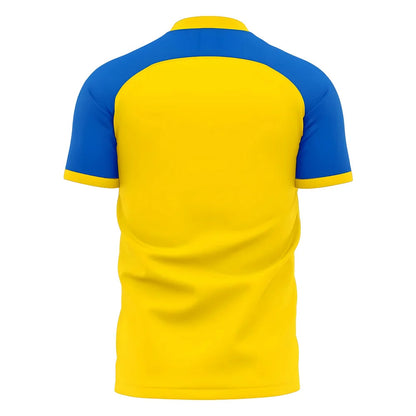 Ukraine Stop War Concept Football Kit (Libero) - Yellow_1