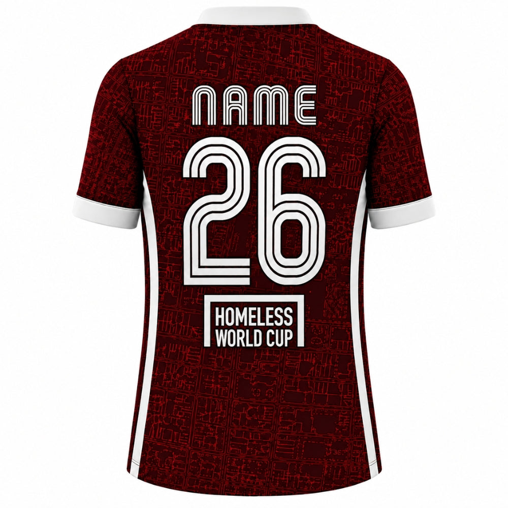Homeless World Cup, Mexico City 26 Red Edition Jersey