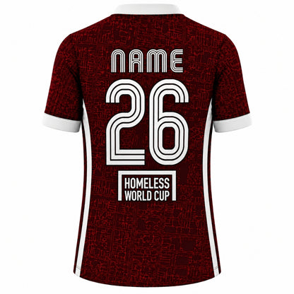 Homeless World Cup, Mexico City 26 Red Edition Jersey