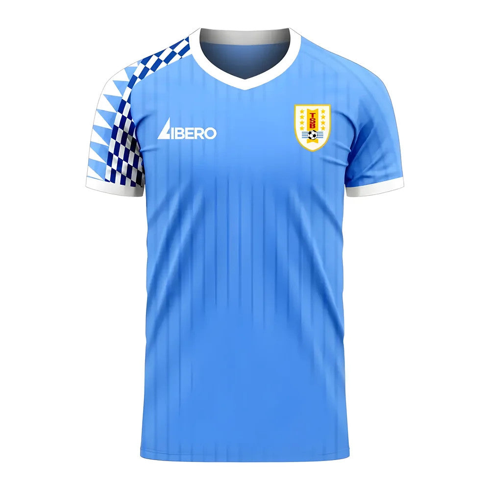 Uruguay 2025-2026 Home Concept Football Kit (Libero) - Womens_0