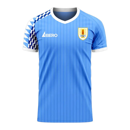 Uruguay 2025-2026 Home Concept Football Kit (Libero) (E CAVANI 21)_3