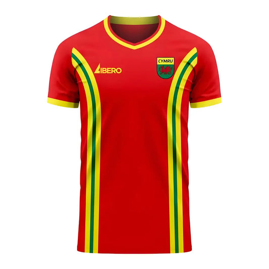 Wales 2025-2026 Home Concept Football Kit (Libero)_0
