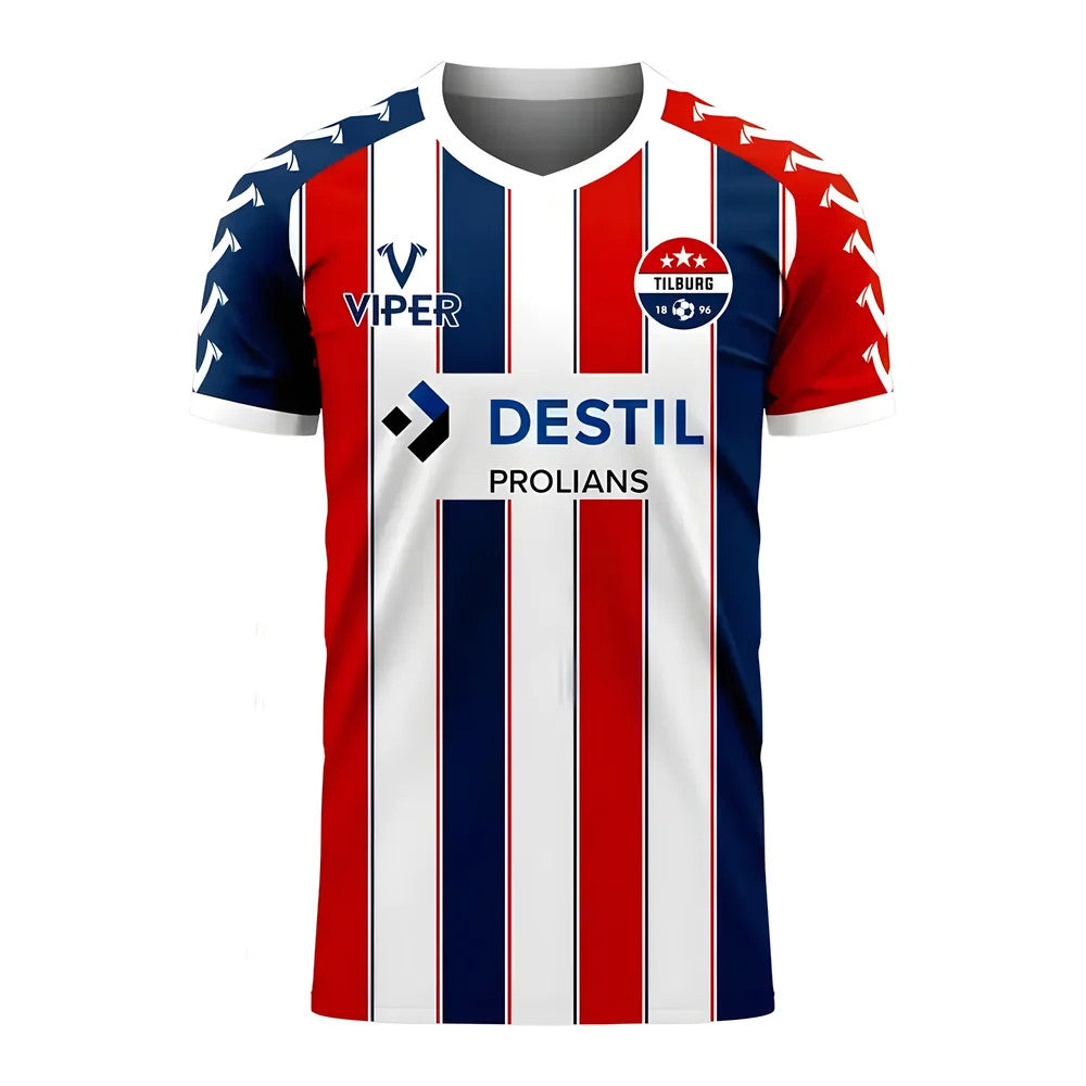 Willem II 2025-2026 Home Concept Football Kit (Viper) - Little Boys_0