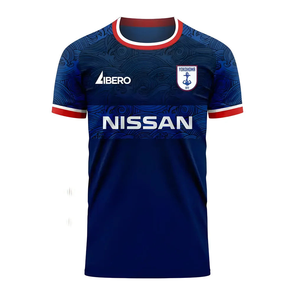 Yokohama Marinos 2025-2026 Home Concept Shirt (Libero) - Kids_0