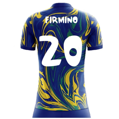 2025-2026 Brazil Away Concept Shirt (Firmino 20) - Kids_4
