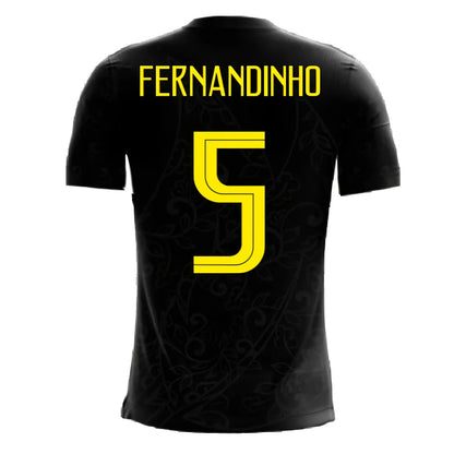 2025-2026 Brazil Third Concept Football Shirt (Fernandinho 5)_4