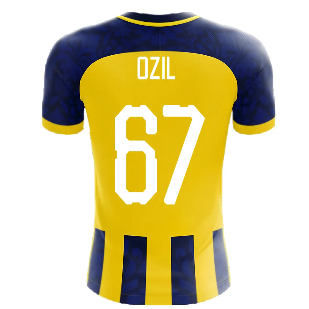 2025-2026 Fenerbahce Home Concept Football Shir (Ozil 67)_4