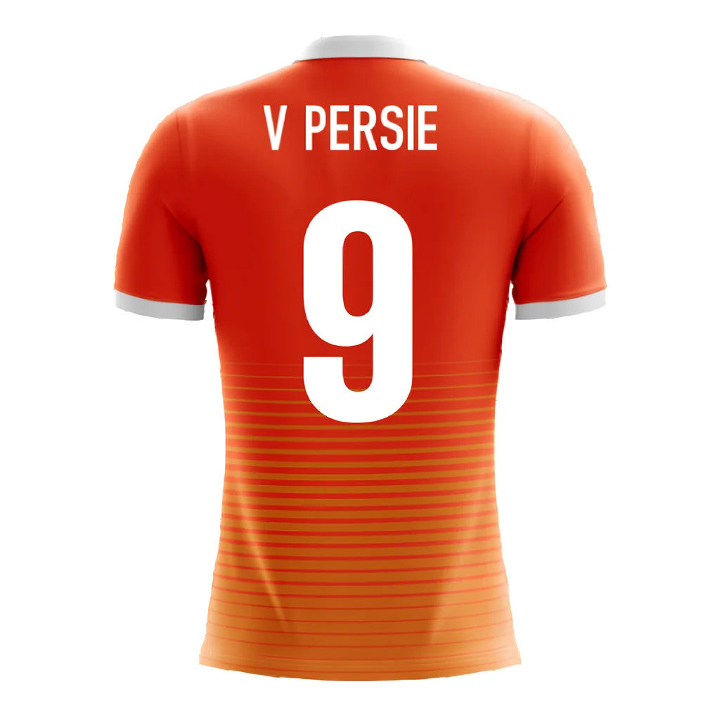2025-2026 Holland Airo Concept Home Shirt (V. Persie 9) - Kids_4