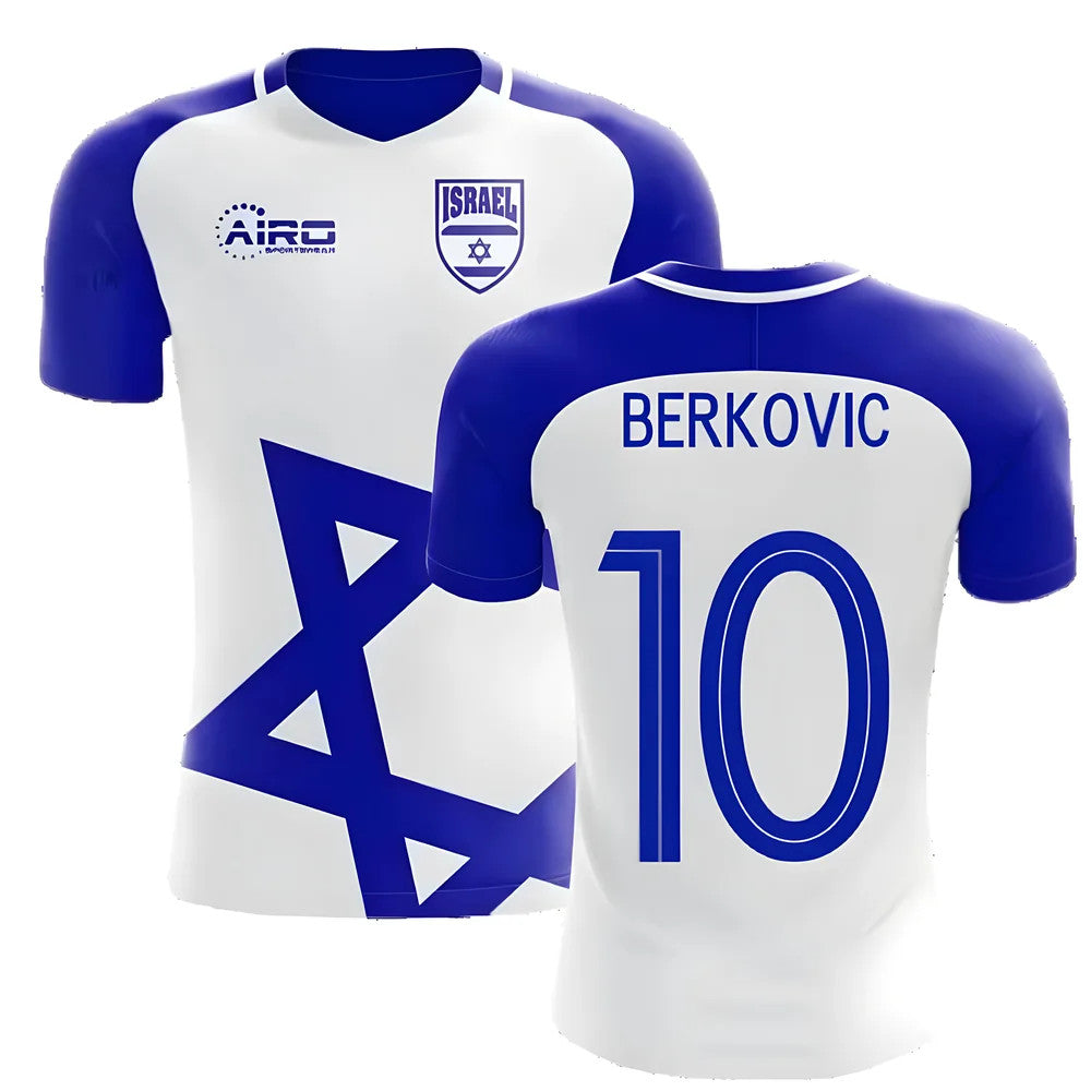 2025-2026 Israel Home Concept Football Shirt (BERKOVIC 10)_5