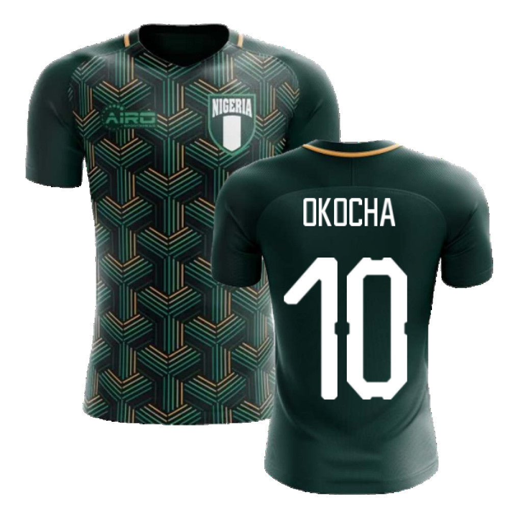 2025-2026 Nigeria Third Concept Football Shirt (Okocha 10) - Kids_4