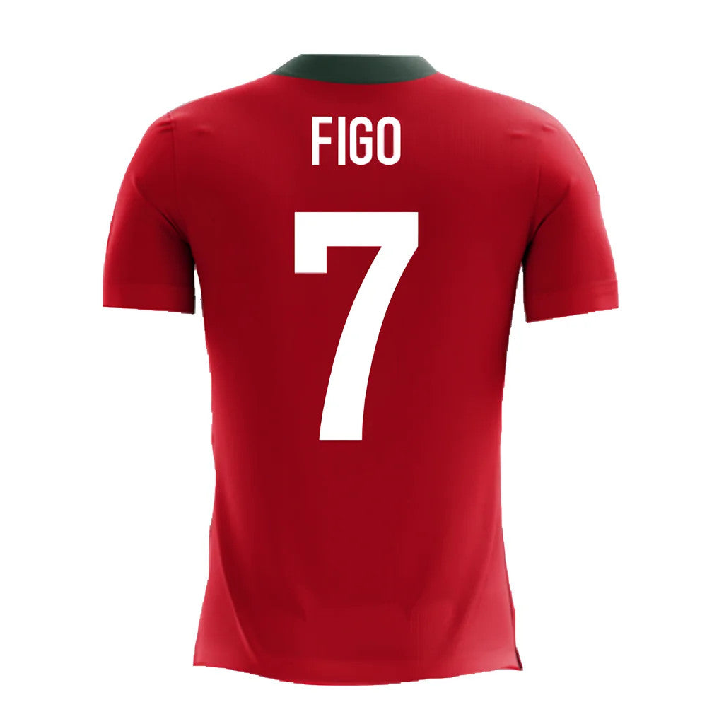 2025-2026 Portugal Airo Concept Home Shirt (Figo 7)_4