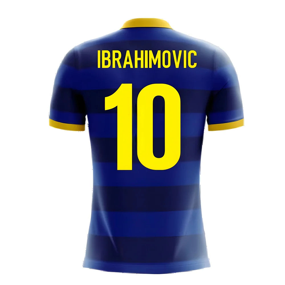 2025-2026 Sweden Airo Concept Away Shirt (Ibrahimovic 10)_4