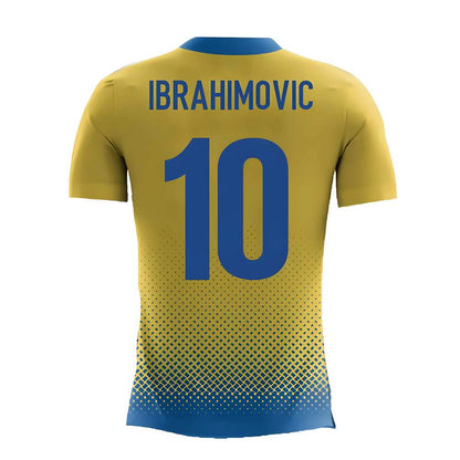 2025-2026 Sweden Airo Concept Home Shirt (Ibrahimovic 10) - Kids_4