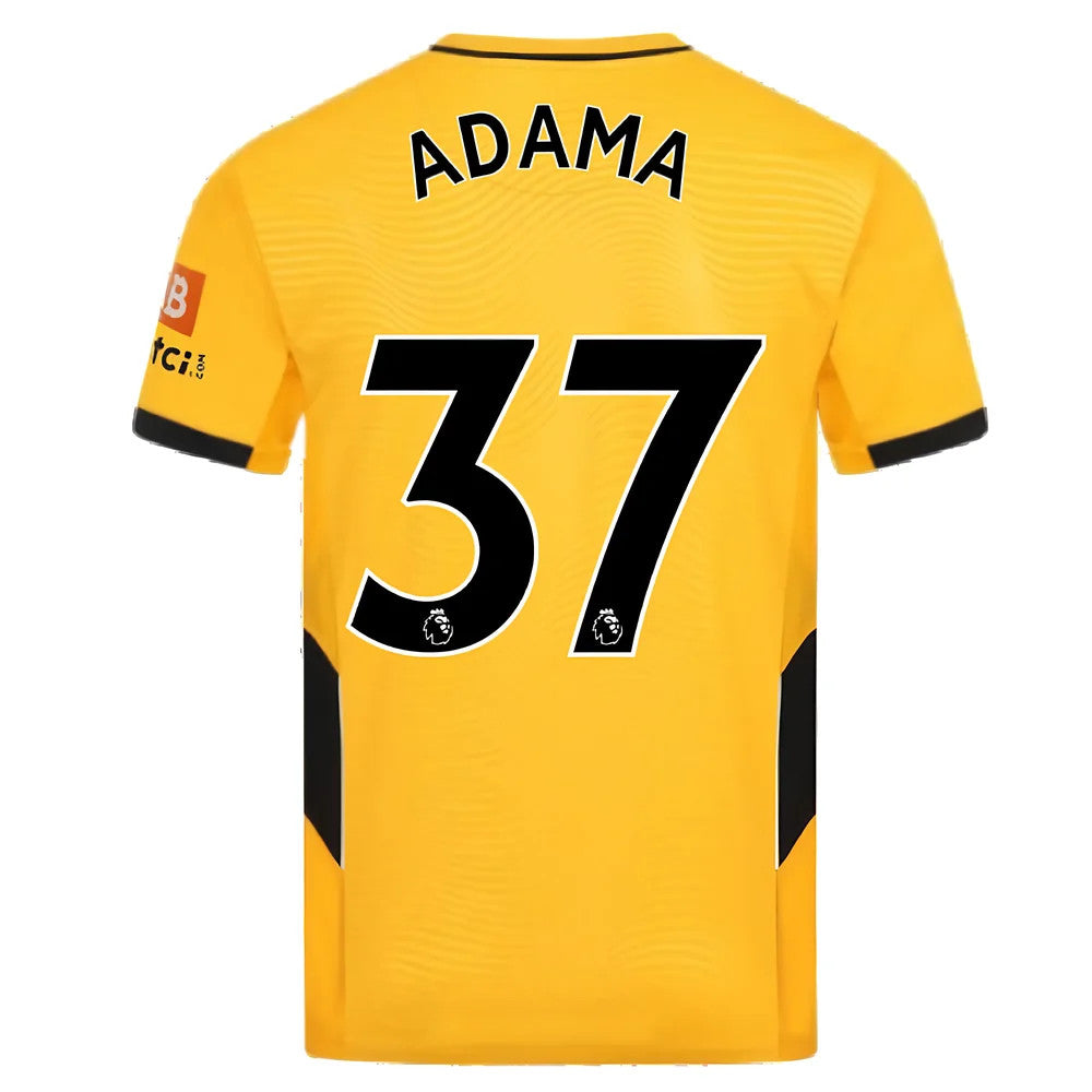 2021-2022 Wolves Home Shirt (ADAMA 37)_4
