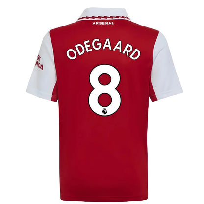 2022-2023 Arsenal Home Shirt (Kids) (ODEGAARD 8)_4