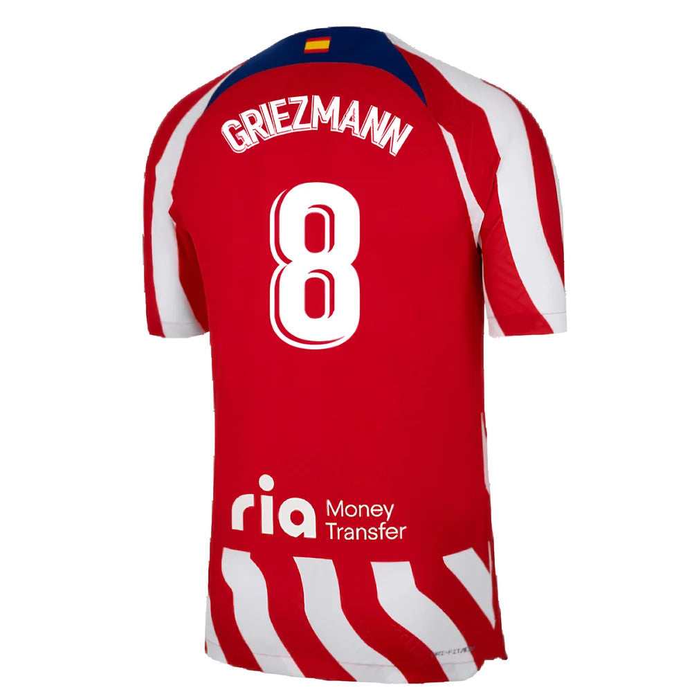 2022-2023 Atletico Madrid Home Player Issue Jersey (GRIEZMANN 8)_5