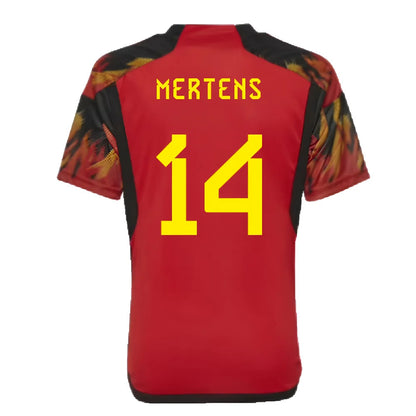 2022-2023 Belgium Home Shirt (Kids) (Mertens 14)_4