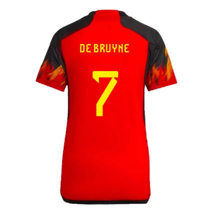 2022-2023 Belgium Home Shirt (Ladies) (De Bruyne 7)_4