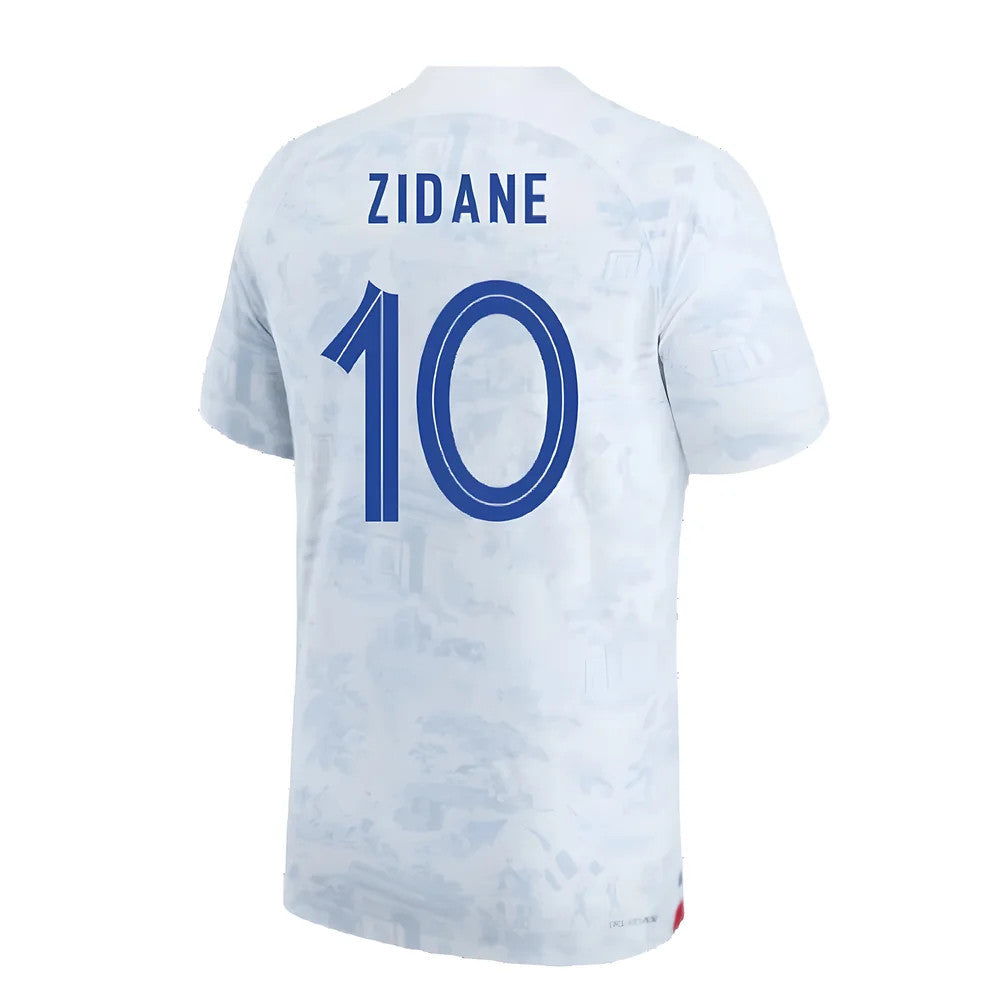 2022-2023 France Match ADV Dri-Fit Away Shirt (Zidane 10)_4