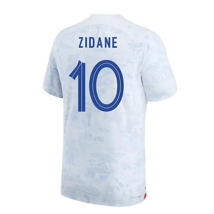 2022-2023 France Match ADV Dri-Fit Away Shirt (Zidane 10)_4