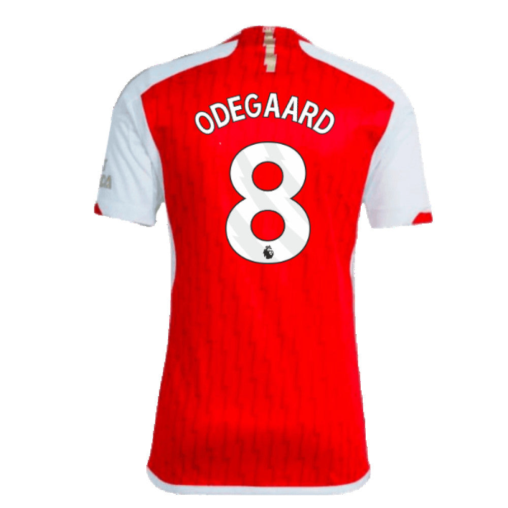 2023-2024 Arsenal Home Shirt (Odegaard 8)_4