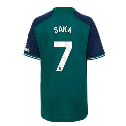 2023-2024 Arsenal Third Shirt (Kids) (Saka 7)_4
