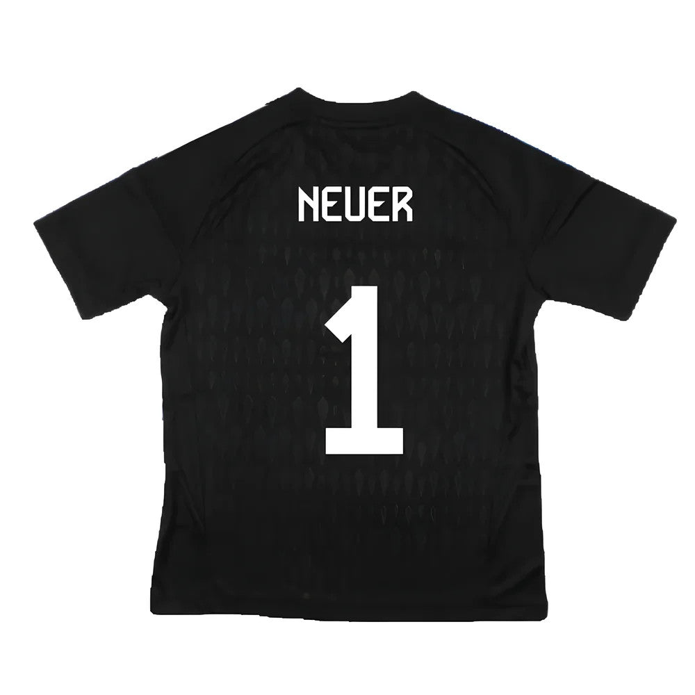 2023-2024 Bayern Munich Goalkeeper Shirt (Black) - Kids (NEUER 1)_4