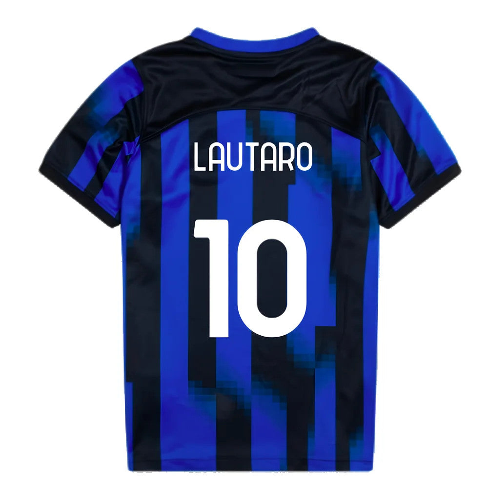 2023-2024 Inter Milan Home Mini Kit (Lautaro 10)_4