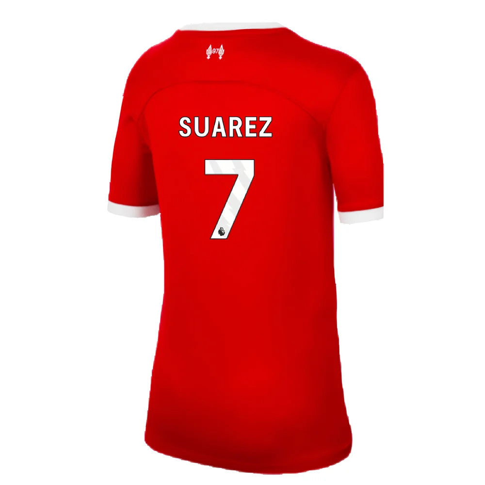 2023-2024 Liverpool Home Shirt (Kids) (Suarez 7)_4